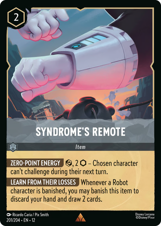 Syndrome's Remote | Wilds Unknown #201 (Near Mint Foil) | Disney Lorcana Single Australia (Near Mint)