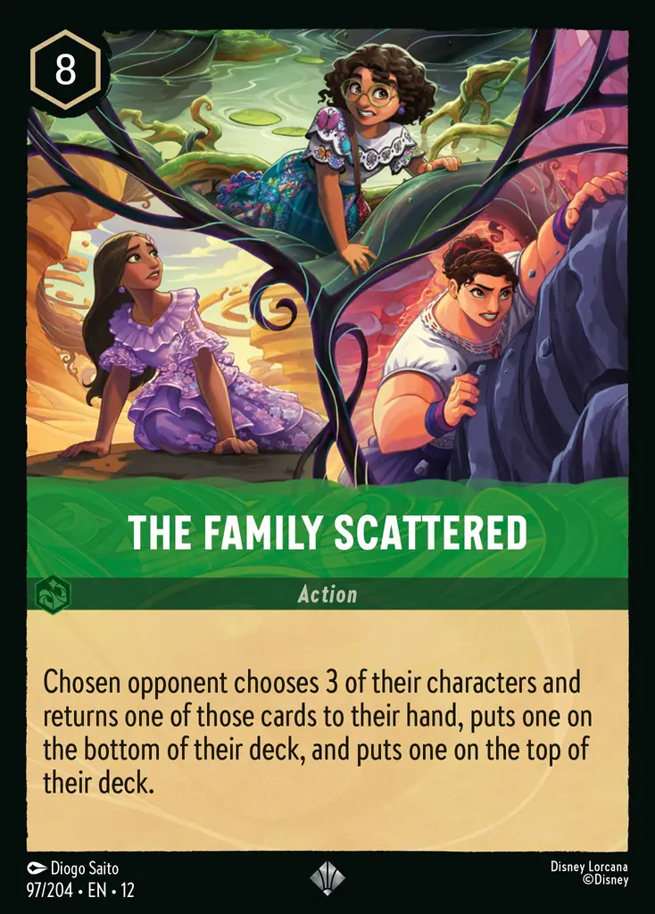 The Family Scattered | Wilds Unknown #97 (Near Mint Foil) | Disney Lorcana Single Australia (Near Mint)