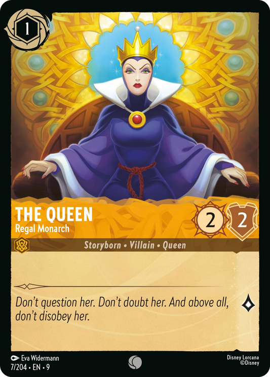 The Queen - Regal Monarch | Fabled #7 (Near Mint Foil) | Disney Lorcana Single Australia (Near Mint)