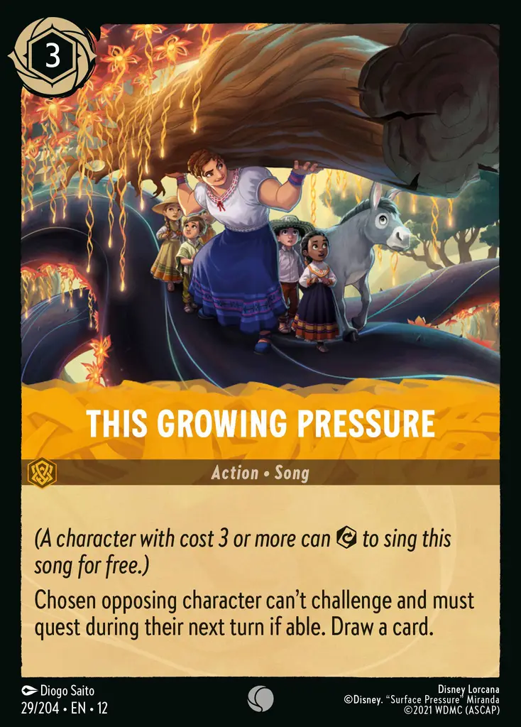 This Growing Pressure | Wilds Unknown #29 (Near Mint) | Disney Lorcana Single Australia (Near Mint)