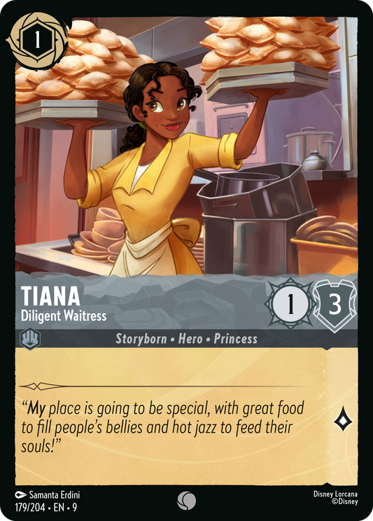 Tiana - Diligent Waitress | Fabled #179 (Near Mint) | Disney Lorcana Single Australia (Near Mint)