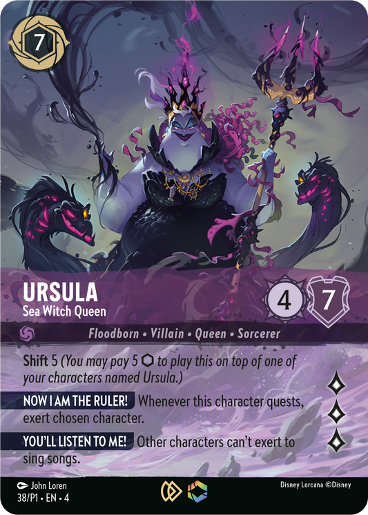 Ursula – Sea Witch Queen – Ursula’s Return Set Championship Promo #38/P1