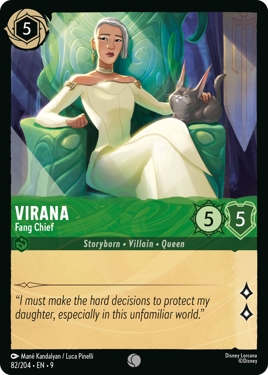 Virana - Fang Chief | Fabled #82 (Near Mint Foil) | Disney Lorcana Single Australia (Near Mint)