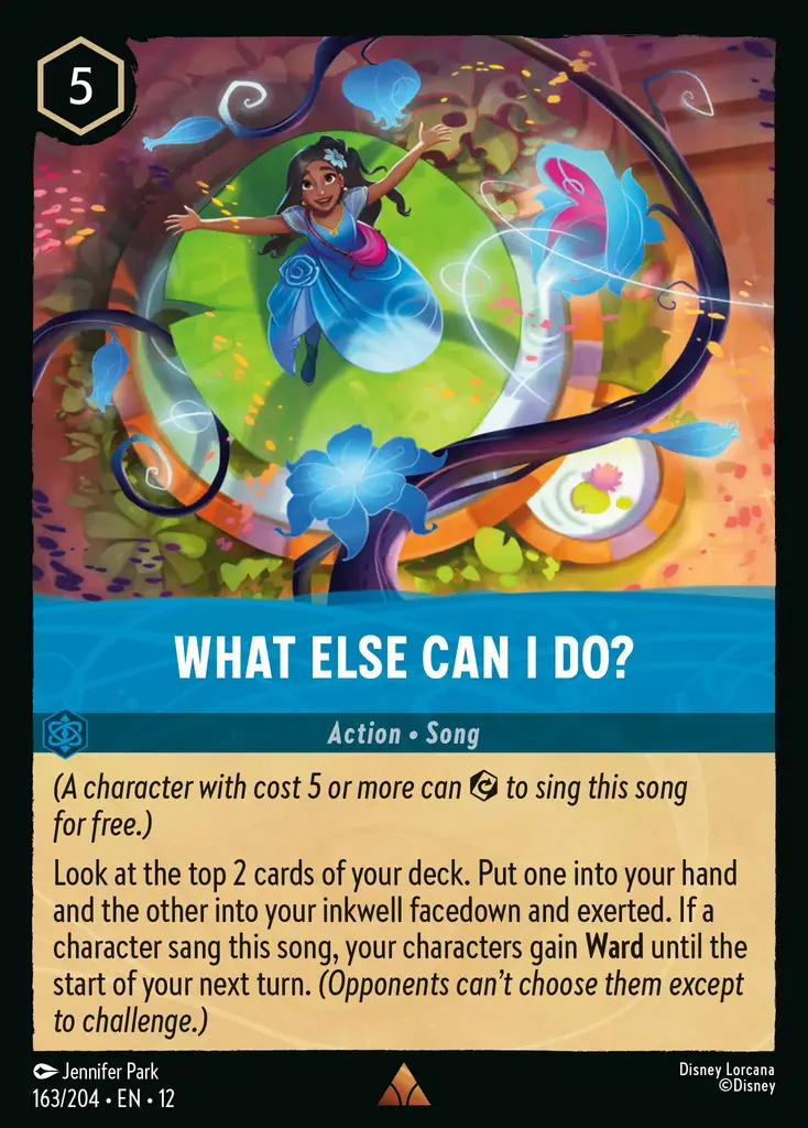 What Else Can I Do? | Wilds Unknown #163 (Near Mint Foil) | Disney Lorcana Single Australia (Near Mint)