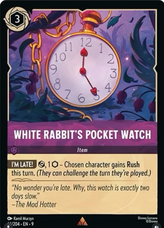 White Rabbit's Pocket Watch | Fabled #66 (Near Mint) | Disney Lorcana Single Australia (Near Mint)