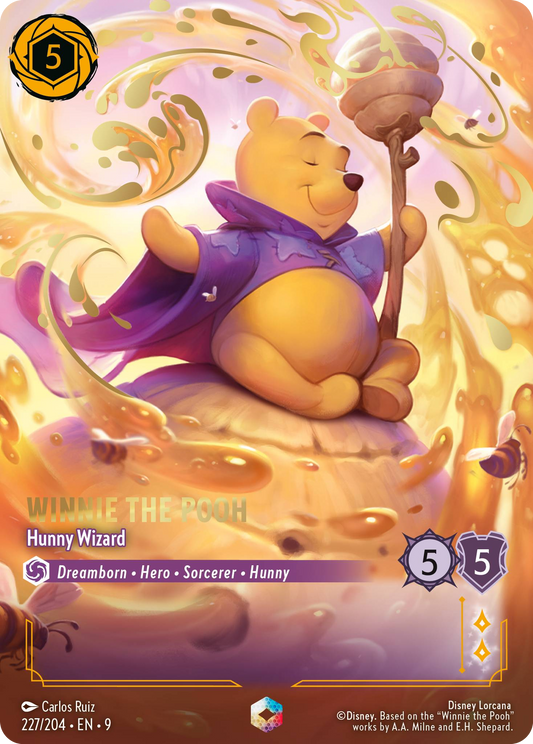 Winnie the Pooh - Hunny Wizard | Fabled #227 (Near Mint) | Disney Lorcana Single Australia (Near Mint)