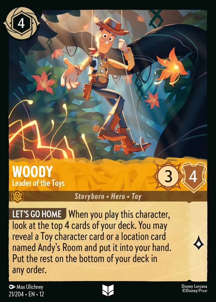 Woody - Leader of the Toys | Wilds Unknown #21 (Near Mint Foil) | Disney Lorcana Single Australia (Near Mint)