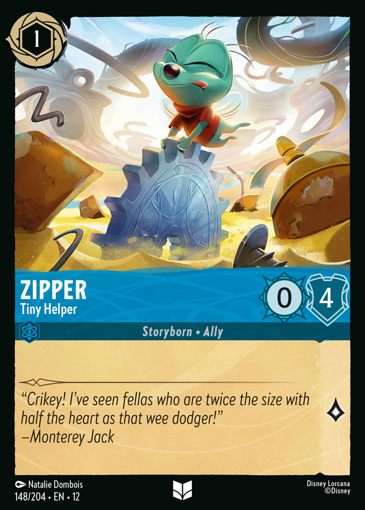 Zipper - Tiny Helper | Wilds Unknown #148 (Near Mint) | Disney Lorcana Single Australia (Near Mint)