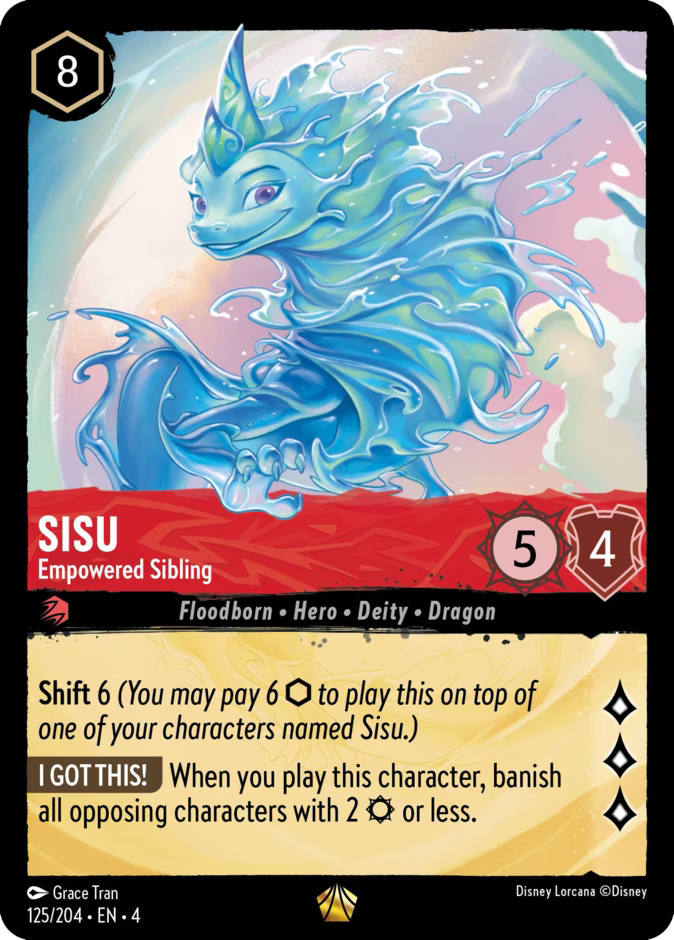 Sisu - Empowered Sibling | Ursula's Return #125 (Near Mint) | Disney Lorcana Single Australia (Near Mint)