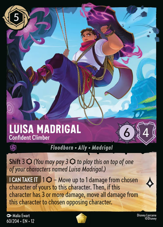 Luisa Madrigal - Confident Climber | Wilds Unknown #60 (Near Mint Foil) | Disney Lorcana Single Australia (Near Mint)