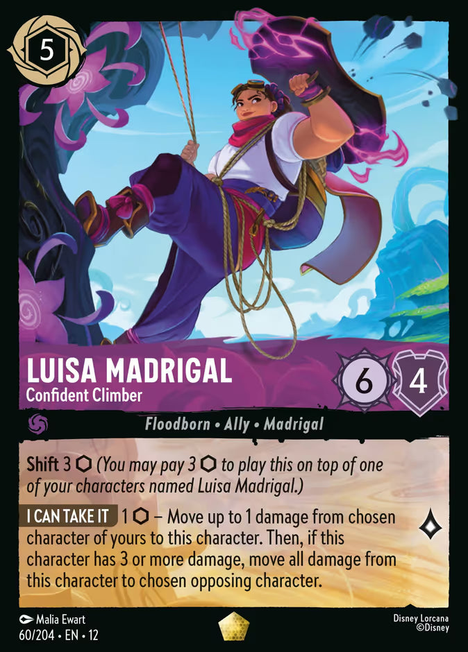 Luisa Madrigal - Confident Climber | Wilds Unknown #60 (Near Mint) | Disney Lorcana Single Australia (Near Mint)