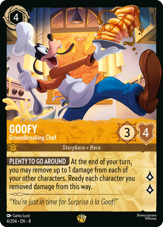 Goofy - Groundbreaking Chef | Reign of Jafar #4 (Near Mint) | Disney Lorcana Single Australia (Near Mint)