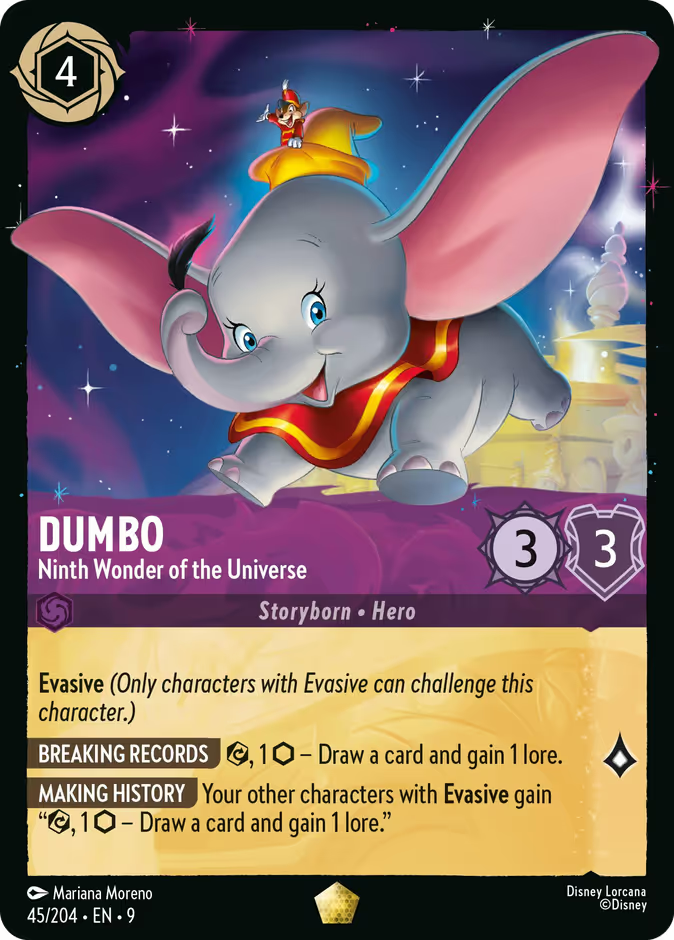 Dumbo - Ninth Wonder of the Universe | Fabled #45 (Near Mint) | Disney Lorcana Single Australia (Near Mint)