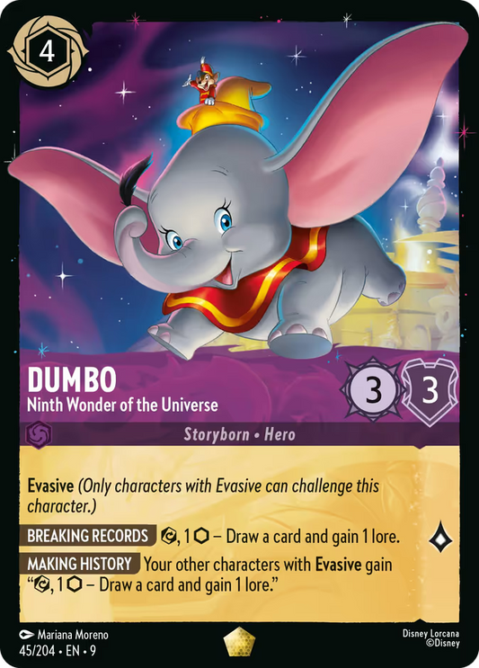 Dumbo - Ninth Wonder of the Universe | Fabled #45 (Near Mint) | Disney Lorcana Single Australia (Near Mint)