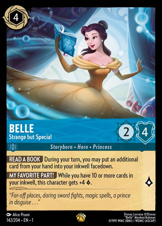 Belle - Strange but Special | The First Chapter #142 (Near Mint Foil) | Disney Lorcana Single Australia (Near Mint)