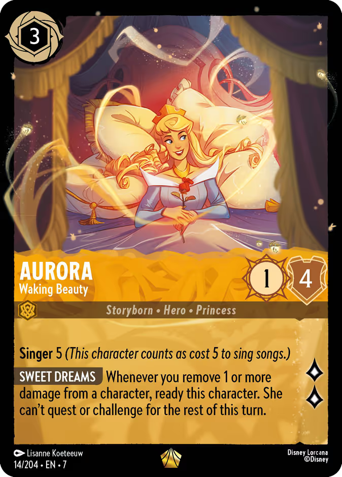 Aurora - Waking Beauty | Archazia's Island #14 (Near Mint Foil) | Disney Lorcana Single Australia (Near Mint)