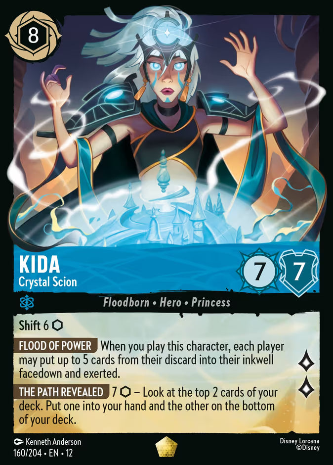 Kida - Crystal Scion | Wilds Unknown #160 (Near Mint Foil) | Disney Lorcana Single Australia (Near Mint)