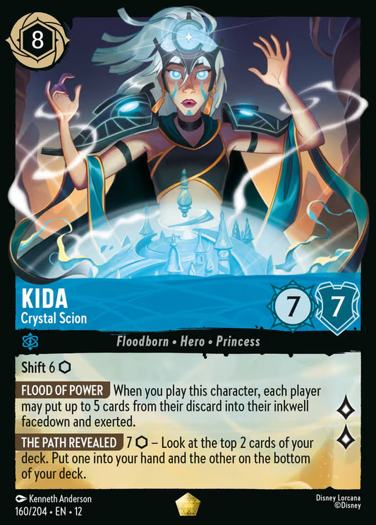 Kida - Crystal Scion | Wilds Unknown #160 (Near Mint) | Disney Lorcana Single Australia (Near Mint)