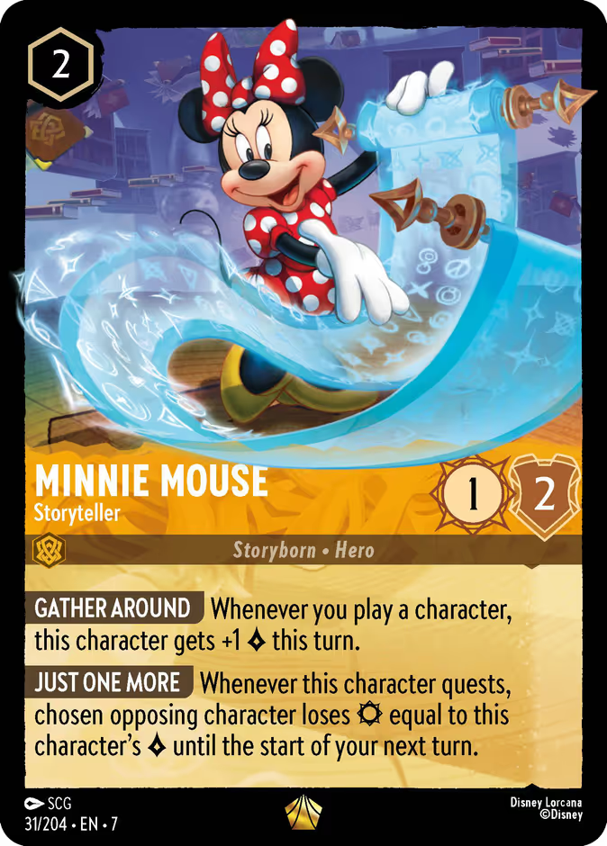 Minnie Mouse - Storyteller | Archazia's Island #31 (Near Mint) | Disney Lorcana Single Australia (Near Mint)
