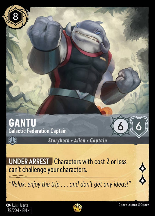 Gantu - Galactic Federation Captain | The First Chapter #178 (Near Mint) | Disney Lorcana Single Australia (Near Mint)