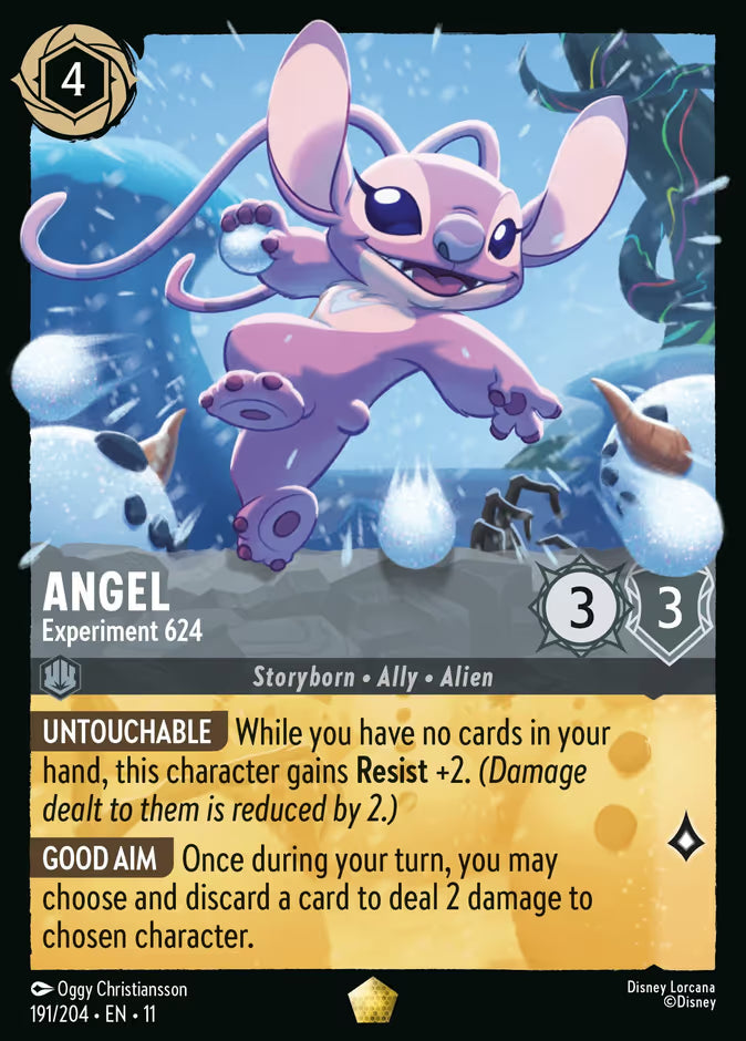 Angel - Experiment 624 | Winterspell #191 (Near Mint) | Disney Lorcana Single Australia (Near Mint)