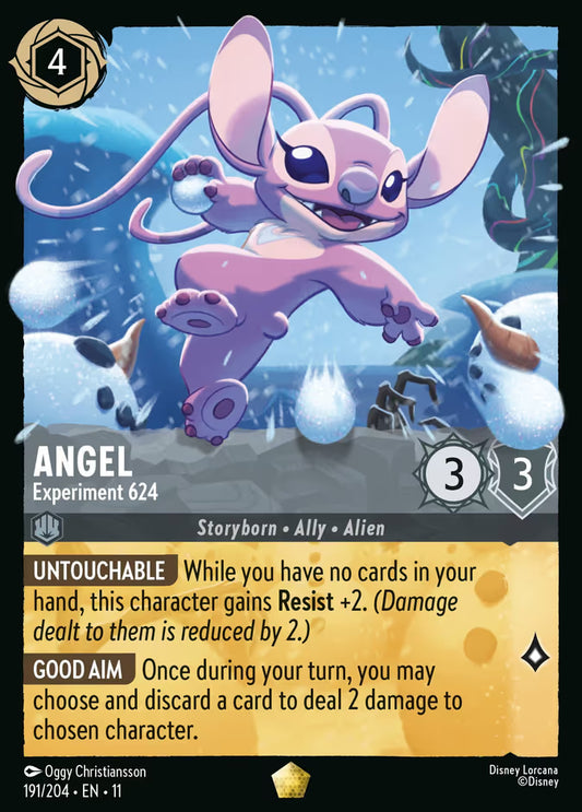 Angel - Experiment 624 | Winterspell #191 (Near Mint) | Disney Lorcana Single Australia (Near Mint)