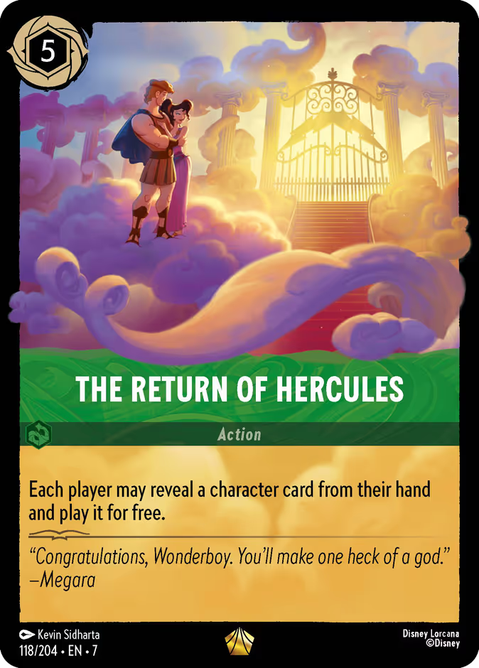 The Return of Hercules | Archazia's Island #118 (Near Mint) | Disney Lorcana Single Australia (Near Mint)